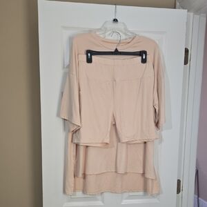 Women's Cream Lounge Set